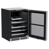 Marvel 24-IN PROFESSIONAL BUILT-IN DUAL ZONE WINE AND BEVERAGE CENTER - MPBD424SG31A