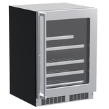 Marvel 24-IN PROFESSIONAL BUILT-IN DUAL ZONE WINE AND BEVERAGE CENTER - MPBD424SG31A
