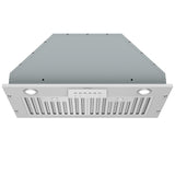 Awoco RH-BQ-M 14-1/2”D Built-in/Insert Stainless Steel Range Hood, 4-Speed, 650 CFM, LED Lights, Baffle Filters for Wood Hood - RH-BQ-M30