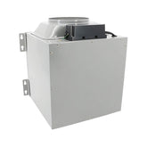 Awoco RH-SP08-BLW Powerful 8" Inline Blower Unit for Split Range Hoods, 4 Speeds, 8” Round Top Vent, 1000CFM - RH-SP08-BLW