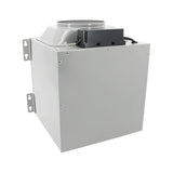 Awoco RH-SP08-BLW Powerful 8" Inline Blower Unit for Split Range Hoods, 4 Speeds, 8” Round Top Vent, 1000CFM - RH-SP08-BLW