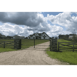 Amazing Gates Telluride Style Driveway Swing Gate
