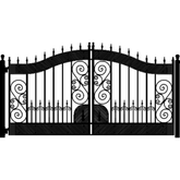 Amazing Gates Hyde Park Style Driveway Swing Gate