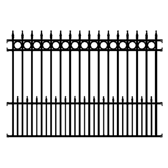 Amazing Gates Concord Welded Fence Panel DH-FN-CONC-WLD
