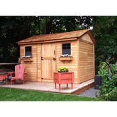 Outdoor Living Today 12'x8' Cabana Garden Shed - CB128