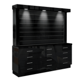 Whale Spa - Single Sided Polish and Powder Display/Cabinet