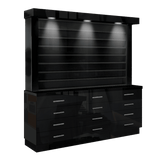 Whale Spa - Single Sided Polish and Powder Display/Cabinet