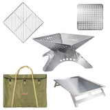 Winnerwell Flatfold Fire Pit - XL Deluxe Bundle - Winnerwell