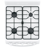 HOTPOINT 20" Front-Control Free-Standing Gas Range with Sealed Burners - RGAS200DMWW-KT