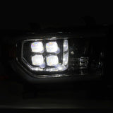 Alpharex Nova-Series Led Projector Headlights | Alpha-Black W/level Adjuster - 2007-2013 Toyota Tundra - 880747