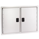 AOG 30 Inch Double Access Door With Black Handles - 20-30-SD