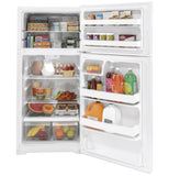 HOTPOINT 15.6 Cu. Ft. Recessed Handle Top-Freezer Refrigerator - HPS16BTNRWW-KT
