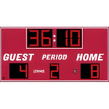 Electro-Mech Outdoor Basic Multi-Sport Scoreboards 10'x5' - LX6650