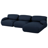 Herman Miller Luva Modular Three Seater Sectional - HER-GLR550LNRNFR9DA03