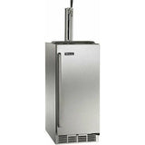 Perlick 15" Outdoor Beer Dispenser with 1 Sixth-Barrel Capacity, Stainless Steel Door - HP15TO-4-1