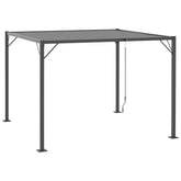 Outsunny 10' x 10' Outdoor Louvered Pergola - 84C-341