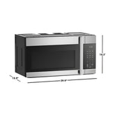 Sharp - 30" / 1.7 CF Over-the-Range Microwave Oven Microwaves - SMO1754JS