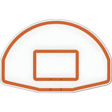 Jaypro Aluminum Fan Backboard (56"W x 36"H) (Outdoor) ALB-24BT