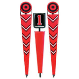 Jaypro Football Flip Down Indicator with 8' Chain Package - FBCSPKG