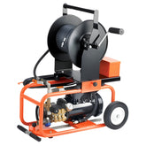 General Pipe Cleaners Jm-1450 Water Jetter W/ 1/4" X 150' and 1/8" X 30' Hoses, and (1/8") Jn-0 and (1/4") Jn-10 Nozzle Sets - Jm-1450-A