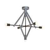 Workstead Lodge Chandelier Five - WS-LOD-C5-NO-HB-110