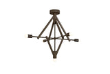 Workstead Lodge Chandelier Five - WS-LOD-C5-NO-HB-110