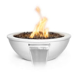 The Outdoor Plus OPT-RPCFW Sedona Powder Coated Fire and Water Bowl, 27-inch