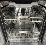 Sharp - 24 in. Slide-In Stainless Steel Hybrid 49 dB Dishwasher - SDW6506JS