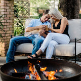 Seasons Fire Pits Vulcan Round Steel Fire Pit - 36CVulcan