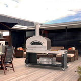 Alfa FXSTONE-L Stone Large 31-Inch Countertop Gas Pizza Oven