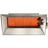 Sunstar StarGlo Industrial Ceramic Infrared 26K BTU/Millivolt Standing Pilot Ignition/NG Heater