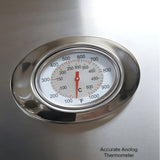 AOG T-Series 24-Inch 2-Burner Gas Grill On In-Ground Post With Rotisserie - 24NGT