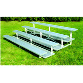 Bleacher 3 Row Low Rise Bleacher - GT-3R15-LR-TRDFB