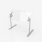 Spring USA VG3-P-42 Versa-Gard FreeStyle Glass Food Shield, 42" x 28" - SPVG3P42