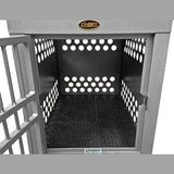 Zinger Deluxe Aluminum Dog Crate - 10-DX3000-2-FD