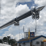 TACO Marine PAIR 24' Carbon Fiber Tele-Outrigger Poles, - OT-4240CF