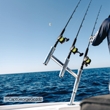 TACO Marine Deluxe Trident Rod Holder Offset - F31-0781