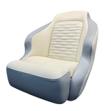 TACO Marine Limited Edition Anclote Bucket Seat, Ivory & Marble - BA1-25-OBS