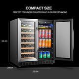 Lanbo 30 Inch Wine and Beverage Cooler - LW3370B