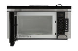 SHARP  1.5 cu. ft. 1000W Sharp Stainless Steel Over-the-Range Carousel Microwave Oven - R1514TY-KT
