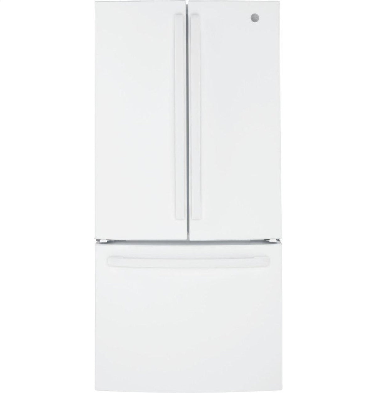 GE APPLIANCES GNE25JGKWW GE® ENERGY STAR® 24.7 Cu. Ft. French-Door Refrigerator -GNE25JGKWW-KT