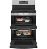 GE APPLIANCES PGB965YPFS GE Profile(TM) 30" Free-Standing Gas Double Oven Convection Fingerprint Resistant Range with No Preheat Air Fry -  PGB965YPFS