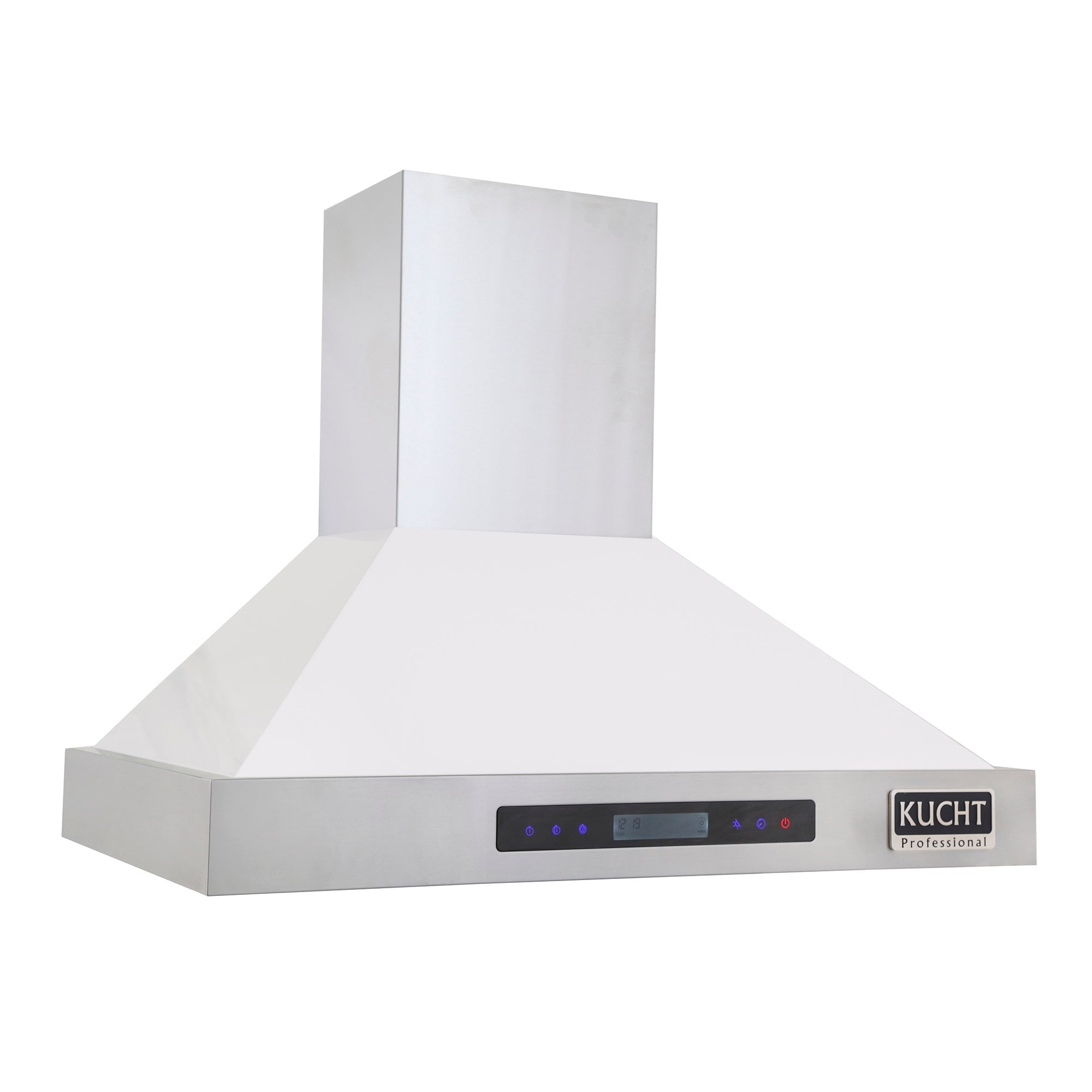 Kucht Professional 30" Wall Mount Range Hood 900 CFM in White - KRH3015-W