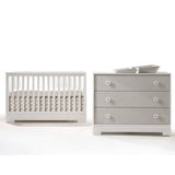 Tulip Olson Convertible Crib & 3 XL Drawer Set