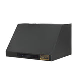 Kucht Professional 36" Wall Mount Range Hood 900 CFM in Titanium Stainless Steel - KRH363A-C