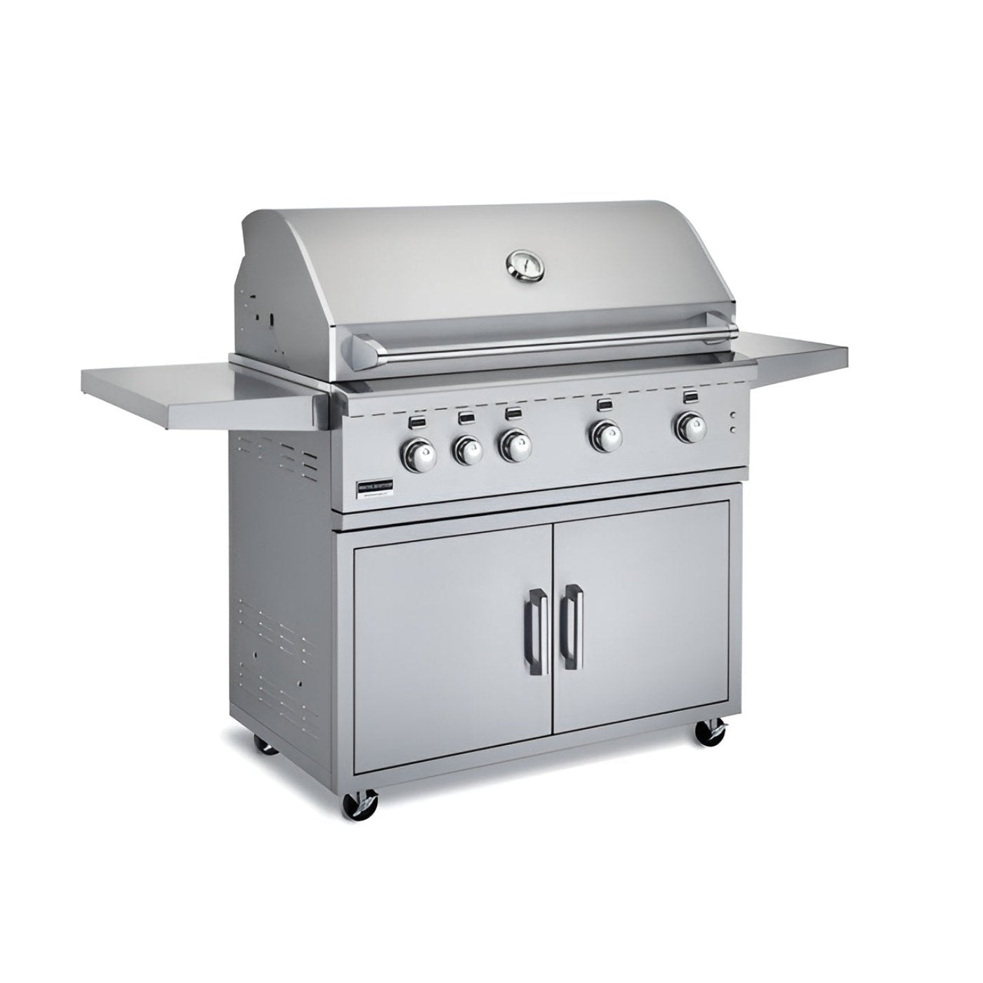 Broilmaster Deluxe Series 24-Inch Freestanding Natural Gas Grill with 2 Standard Burners in Black - H4PK1N