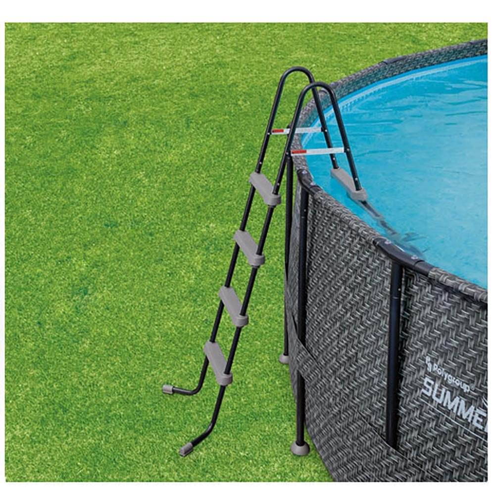 Summer Waves Elite 24ft x 52in Pool Set and Kokido Telsa 5 Handheld Pool Vacuum - 143117