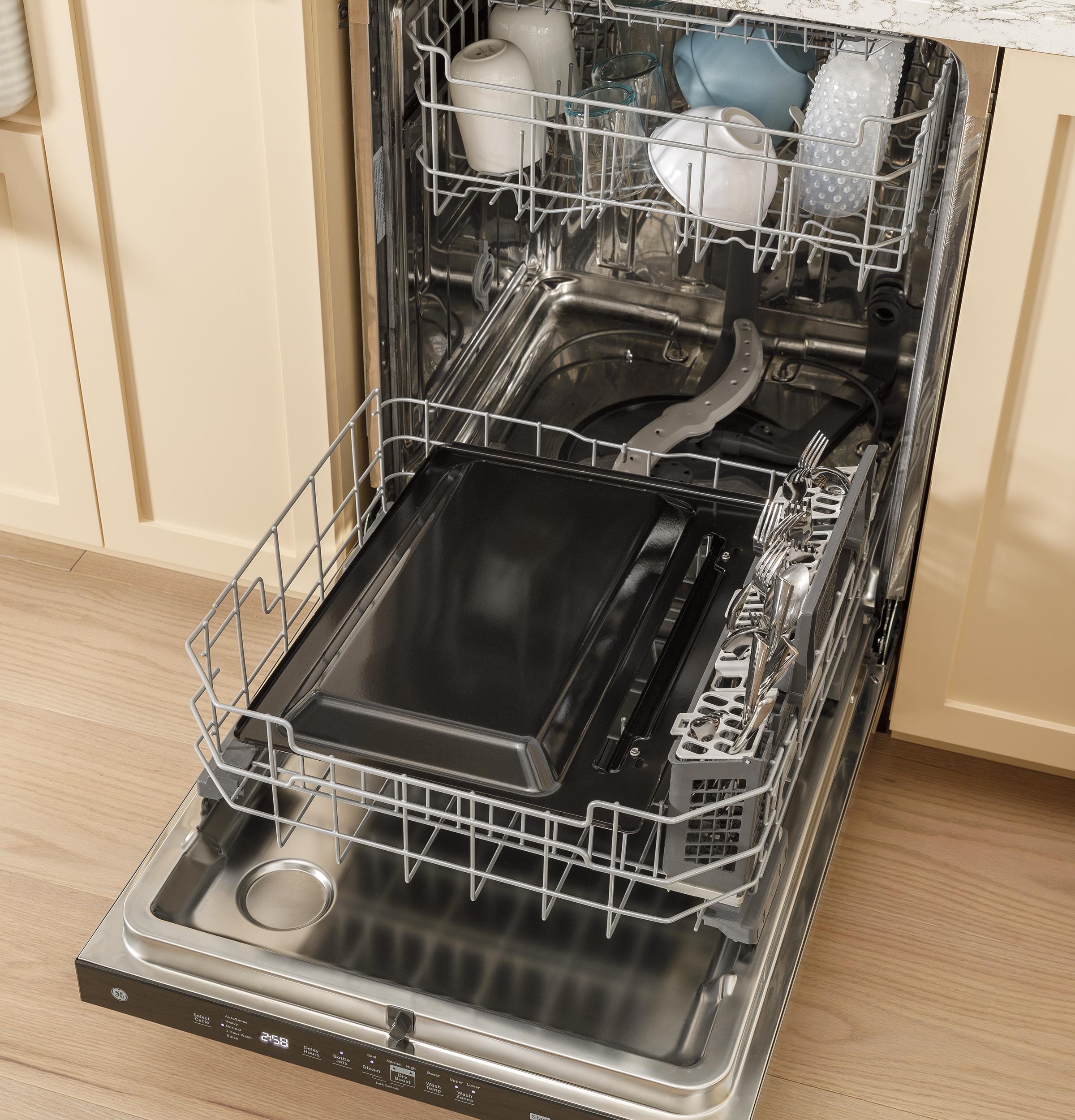GE APPLIANCES GRF600AVES GE(R) 30" Free-Standing Electric Convection Range with No Preheat Air Fry and EasyWash(TM) Oven Tray - GRF600AVES-KT