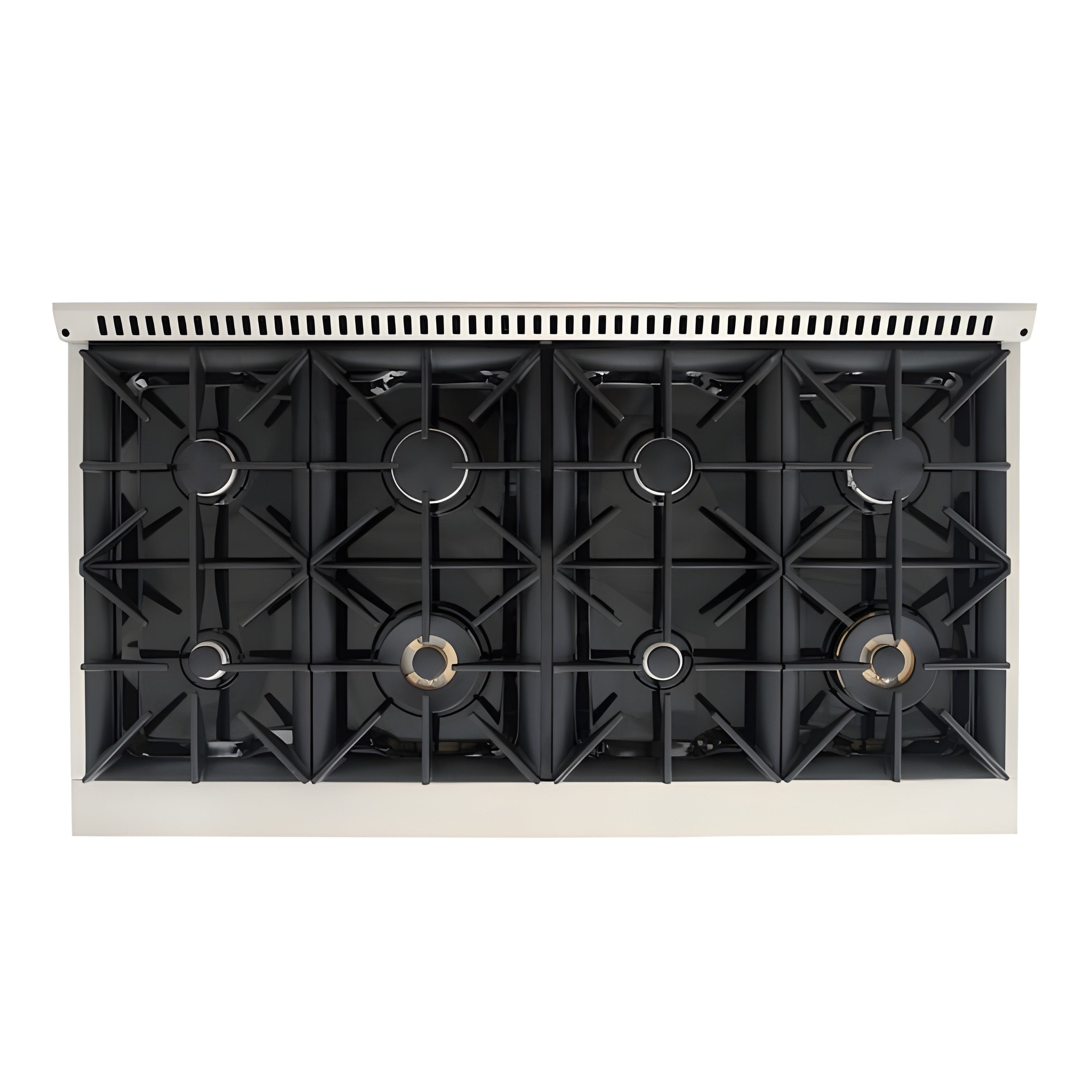 Kucht 48" Pro-Style Natural Gas Dual Fuel Range with 4 Burners in Stainless Steel - KDF482-S