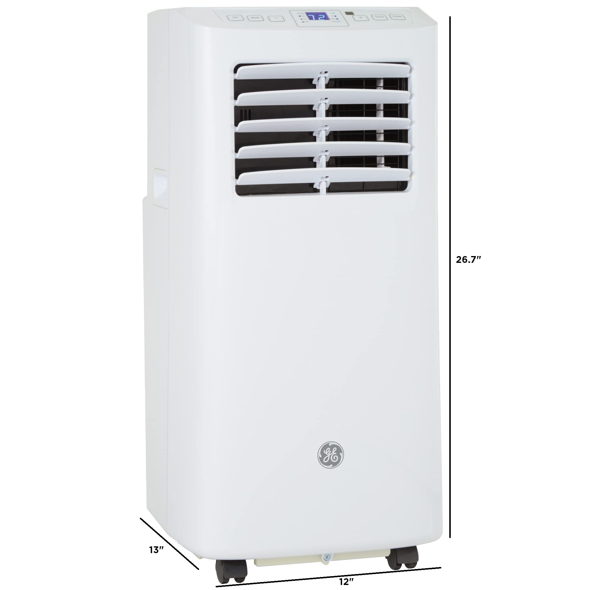 GE APPLIANCES APFD05JASW GE(R) 5,100 BTU Portable Air Conditioner with Dehumidifier and Remote, White - APFD05JASW-KT